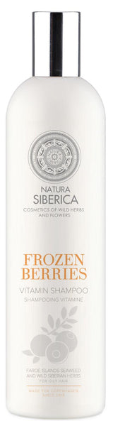 NATURA SIBERICA FROZEN BERRIES Vitamin Conditioner + Shampoo Bundle 3 x 400ml