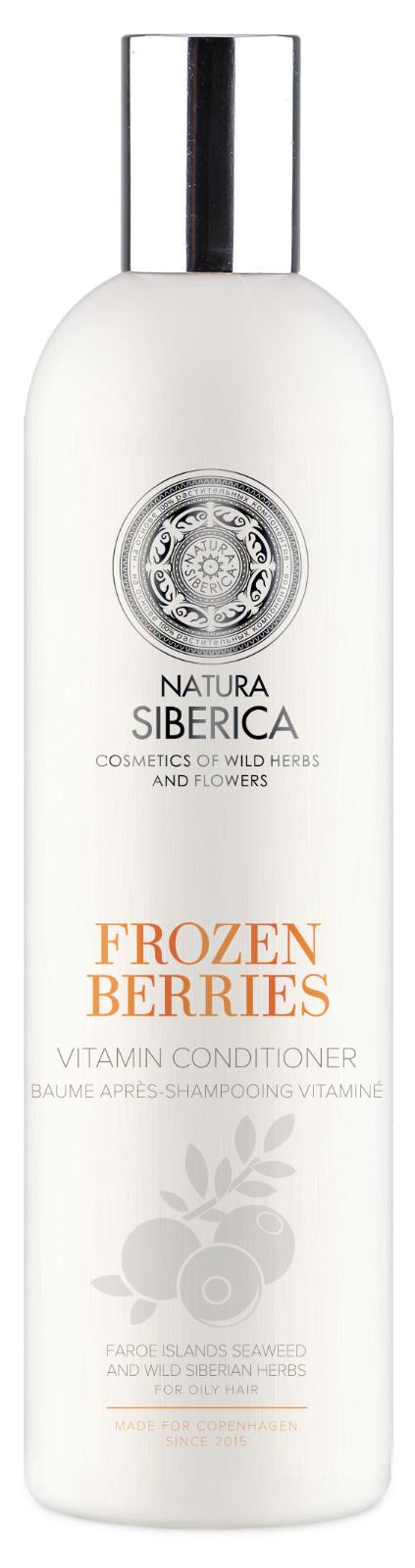 NATURA SIBERICA FROZEN BERRIES Vitamin Conditioner + Shampoo Bundle 3 x 400ml
