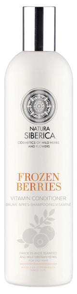 NATURA SIBERICA FROZEN BERRIES Vitamin Conditioner + Shampoo Bundle 3 x 400ml