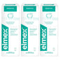 3 ELMEX SENSITIVE Daily Mouthwash Extra Protection 0% Alcohol 0% Colorants 400ml