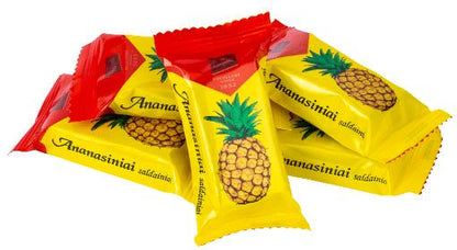 PERGALE ANANASINIAI Sweet & Sour Pineapple Flavor Chocolate Candies 35oz 1kg