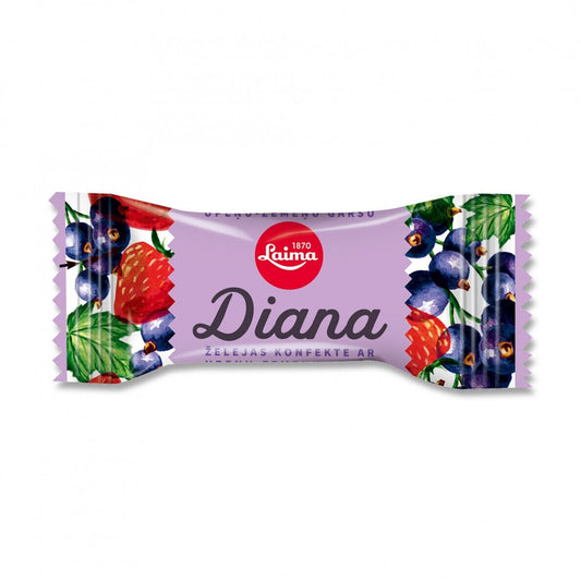 LAIMA DIANA Fruit Jelly Candies with Riga Black Balsam European Sweets 35oz 1KG