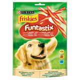 4 FRISKIES Funtastix Low Fat Bacon & Cheese Dog Treats with Vitamins 175g 6.1oz
