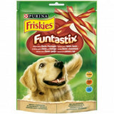 4 FRISKIES Funtastix Low Fat Bacon & Cheese Dog Treats with Vitamins 175g 6.1oz