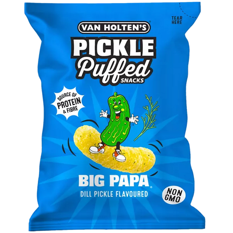 VAN HOLTEN'S PICKLE Puffed Snacks Bundle 3 x 90g