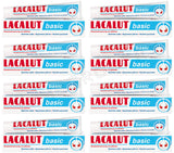 8 LACALUT BASIC Daily Toothpaste for Optimal Oral Protection 75ml
