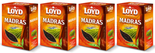 4 LOYD MADRAS Loose Leaf Black Tea Boxes 80g 2.8oz