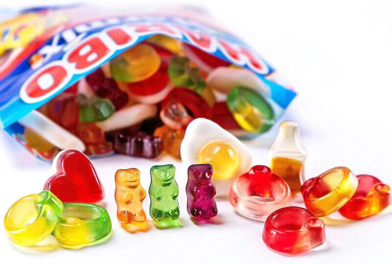 8 HARIBO STARMIX Assorted Shape Fruit Flavor Gummy Candy Sweets 175g 6.1oz