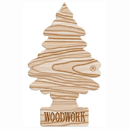 100 WUNDER BAUM WOODWORK Car Scent Hanging Little Trees Air Freshener b2b