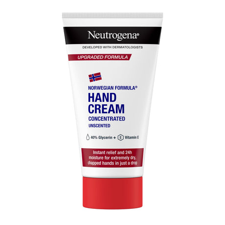 2 NEUTROGENA Concentrated Unscented Hand Cream for Extremely Dry Hands 75ml