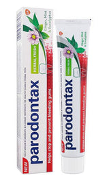 3 PARODONTAX HERBAL FRESH Daily Toothpaste with Ginger Mint & Eucalyptus 75ml