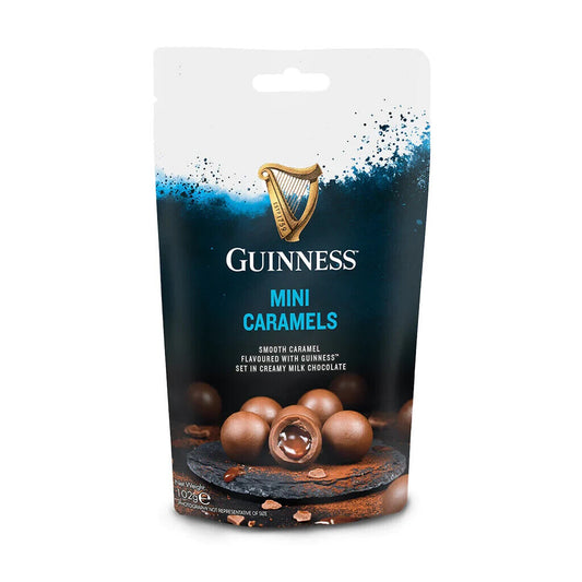 GUINNESS Mini Caramels Milk Chocolate Caramel Truffles 102g 3.6oz