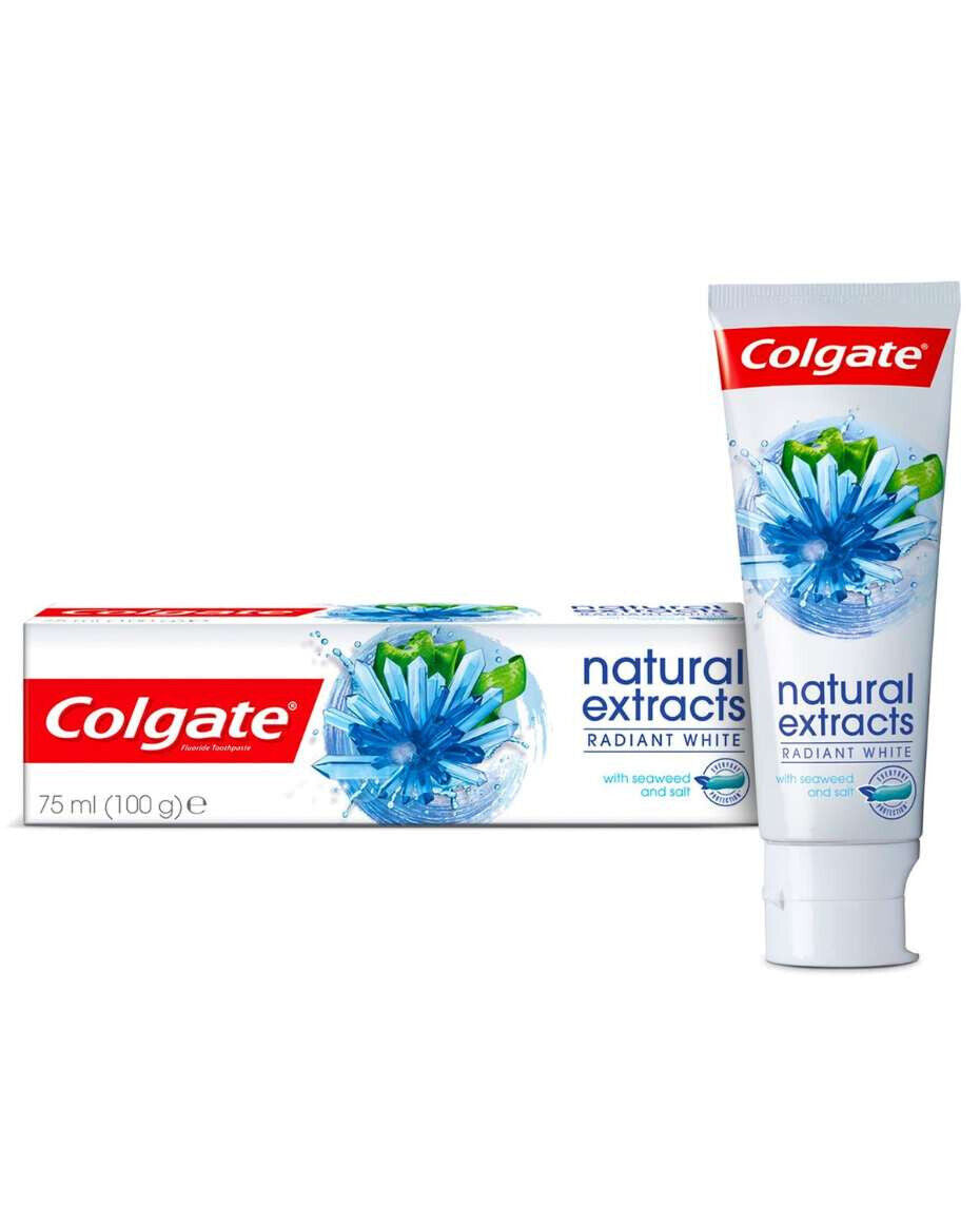 COLGATE NATURAL EXTRACTS RADIANT WHITE Whitening Toothpaste 75ml
