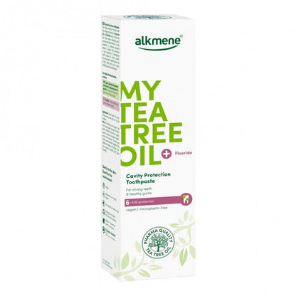 3 ALKMENE Tea Tree Oil Cavity Protection Fluoride Toothpaste 100ml 3.38fl. oz.