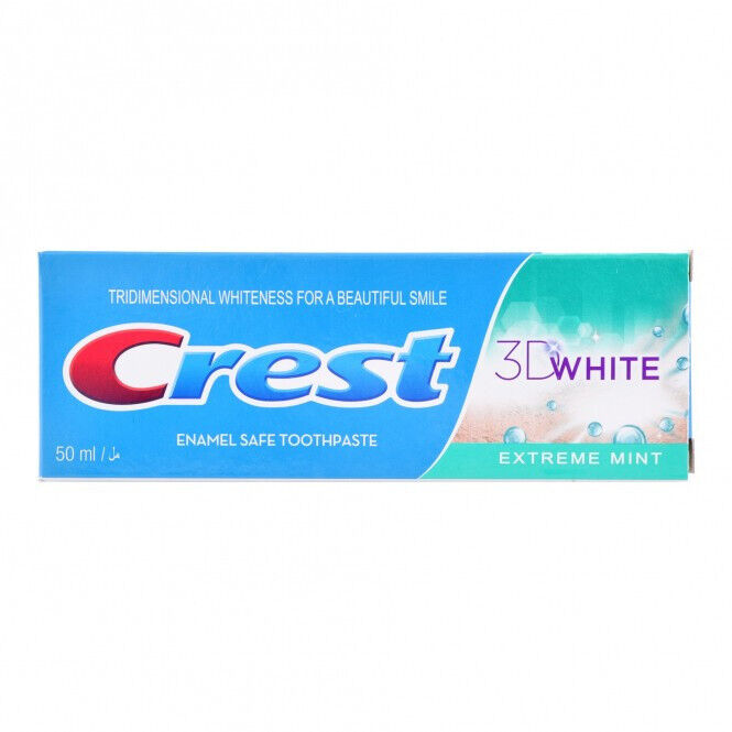 3 CREST 3D WHITE EXTREME MINT Whitening Toothpaste 50ml 1.7fl. oz