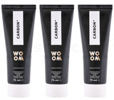 3 WOOM CARBON+ No.1 Whitening Toothpaste with Activated Charcoal 75ml 2.54fl.oz