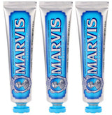 3 MARVIS AQUATIC MINT Daily Toothpaste 85ml 4.5oz