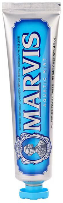 3 MARVIS AQUATIC MINT Daily Toothpaste 85ml 4.5oz
