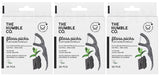 3 HUMBLE Mint Charcoal Floss Picks Toothpicks Dental Floss 50pcs per pack