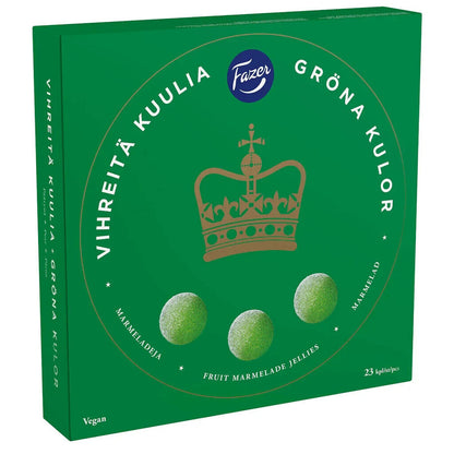 FAZER Pear Flavor Fruit Marmalade Jellies Jelly Balls Scandinavian Sweets 500g