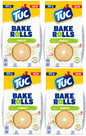 4 TUC BAKE ROLLS Garlic Flavor Oven Baked Bread Bites Snacks 80g 2.8oz