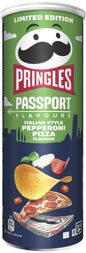 PRINGLES PASSPORT PEPPERONI PIZZA Flavor Potato Chips Snacks 165g 5.8oz