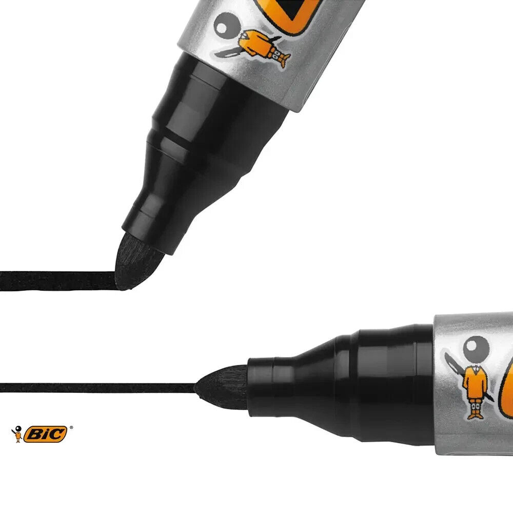 BIC MARKING 2000 Black Color Universal Permanent Marker Pen Made in France
