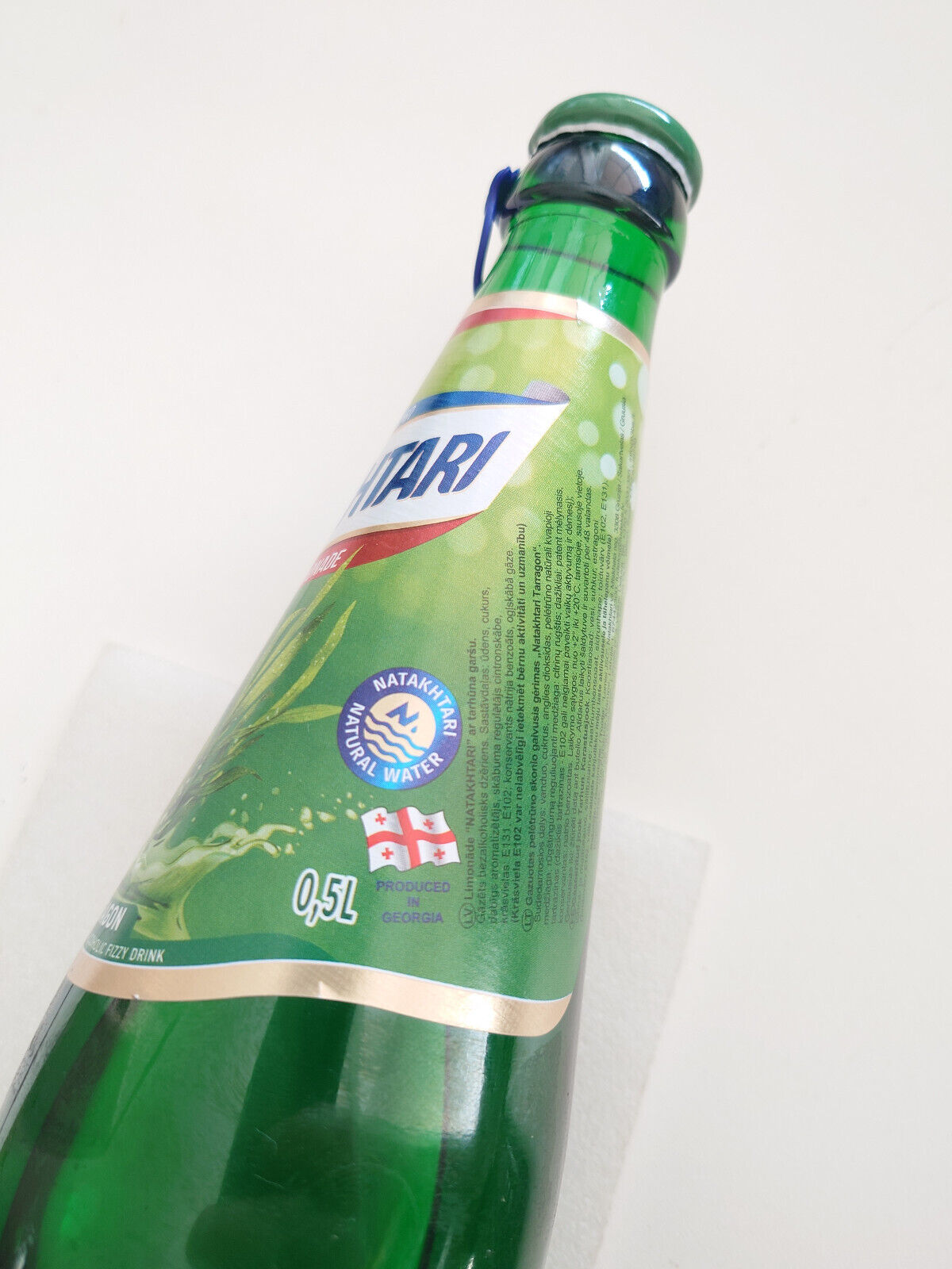 NATAKHTARI TARHUN Tarragon Flavor Legendary Georgian Lemonade 0.5L Bottle