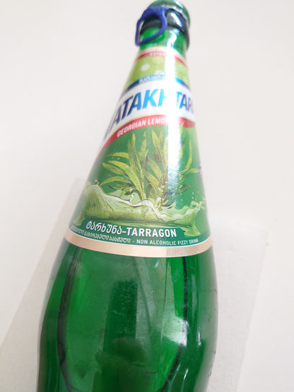 NATAKHTARI TARHUN Tarragon Flavor Legendary Georgian Fizzy Drink Lemonade 0.5L