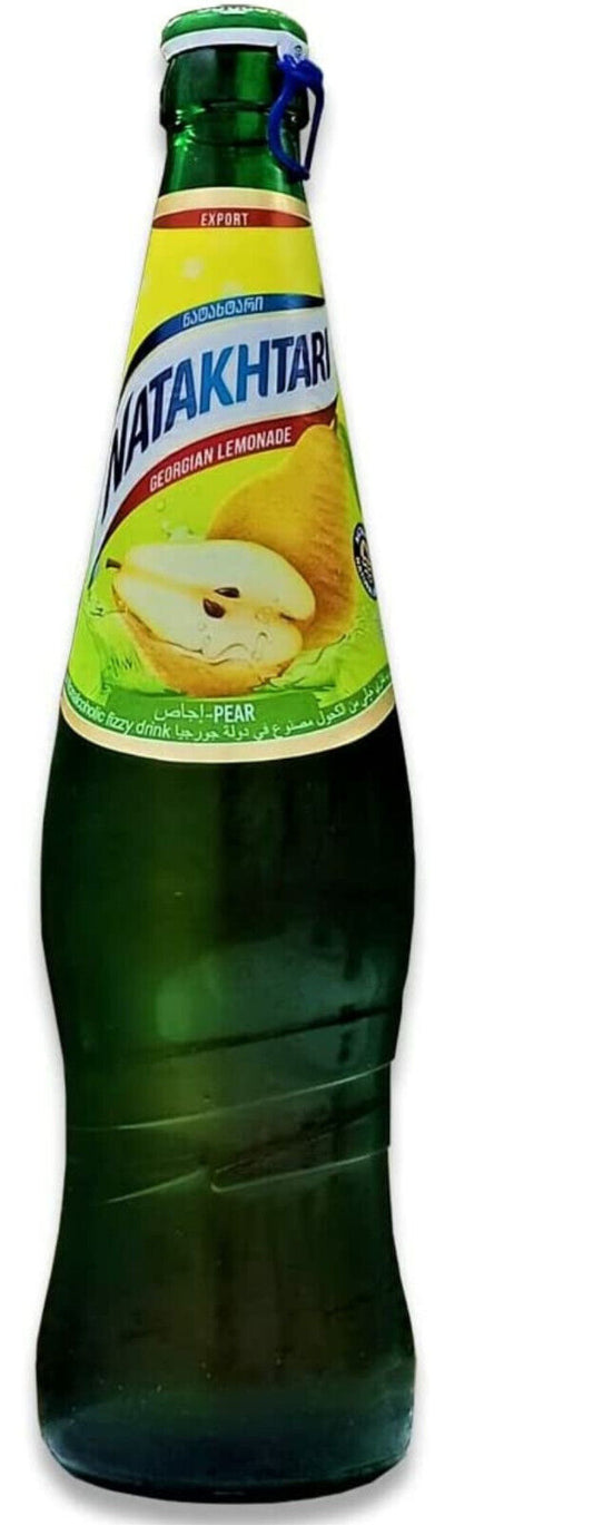 NATAKHTARI TARHUN Pear Flavor Legendary Georgian Fizzy Drink Lemonade 0.5L