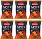 6 ESTRELLA SPICY Barbecue & Chilli Flavor Potato Chips Snacks Bags 115g 4oz