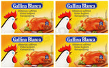 4 GALLINA BLANCA CHICKEN Soup Cubes Bouillon Broth Preparation Spices 80g 2.8oz