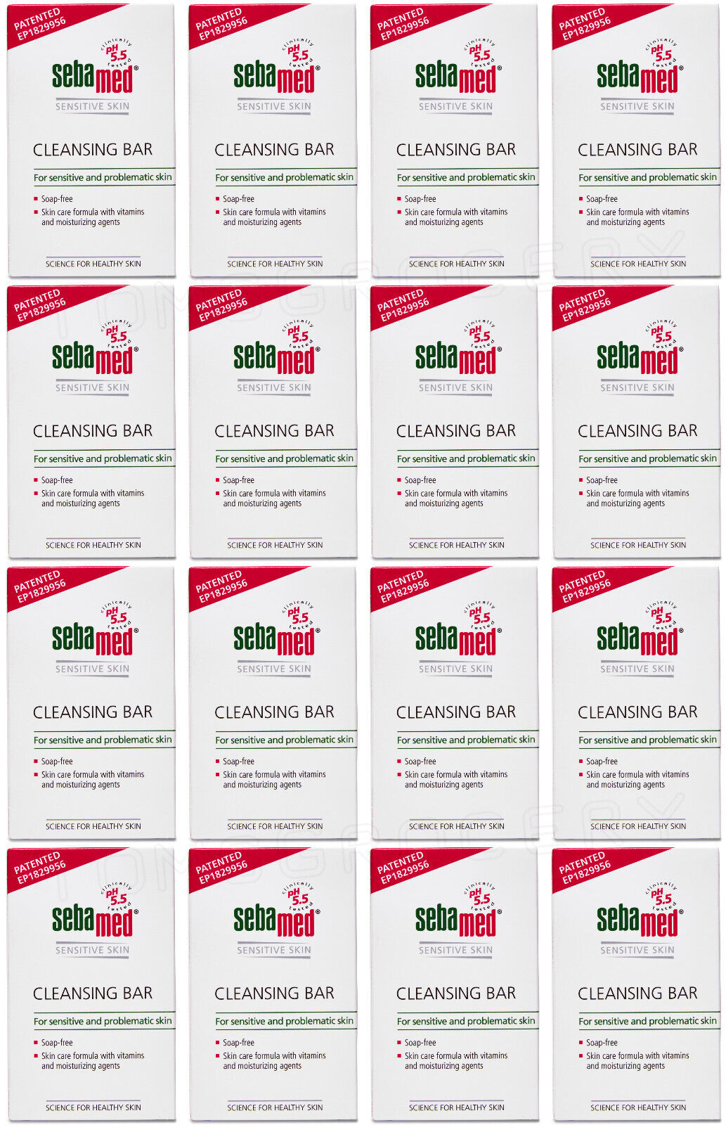16 SEBAMED Bar Soap For Sensitive & Problematic Skin Soap-Free Moisturizing 100g