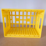 HEINEKEN Vintage Yellow Organizing CD Storage Case Box Beer Crate Shape
