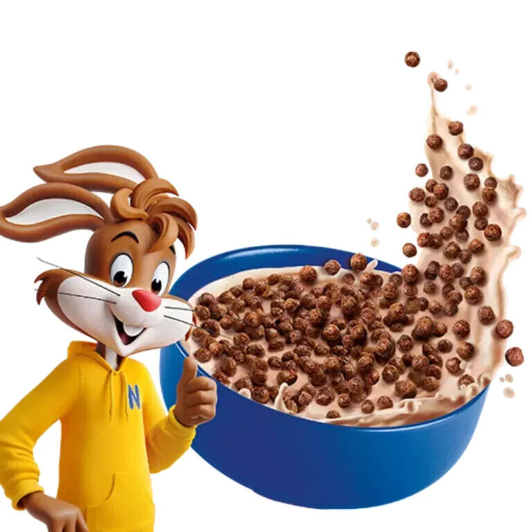 NESQUIK MINIS Cocoa Flavor Breakfast Cereals Box NEW 300g 10.5oz