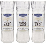 3 SANTA MARIA PURE ROCK SALT Premium Quality Large Grinders 455g 16oz