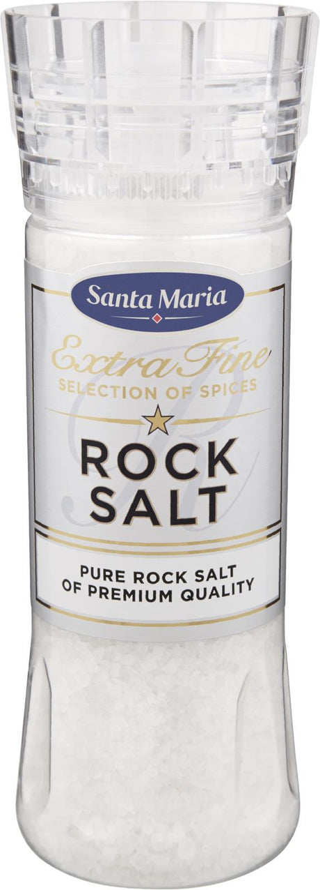 3 SANTA MARIA PURE ROCK SALT Premium Quality Large Grinders 455g 16oz
