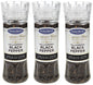 3 SANTA MARIA TELLICHERRY BLACK PEPPER Premium Quality XXL Grinders 210g 7.4oz