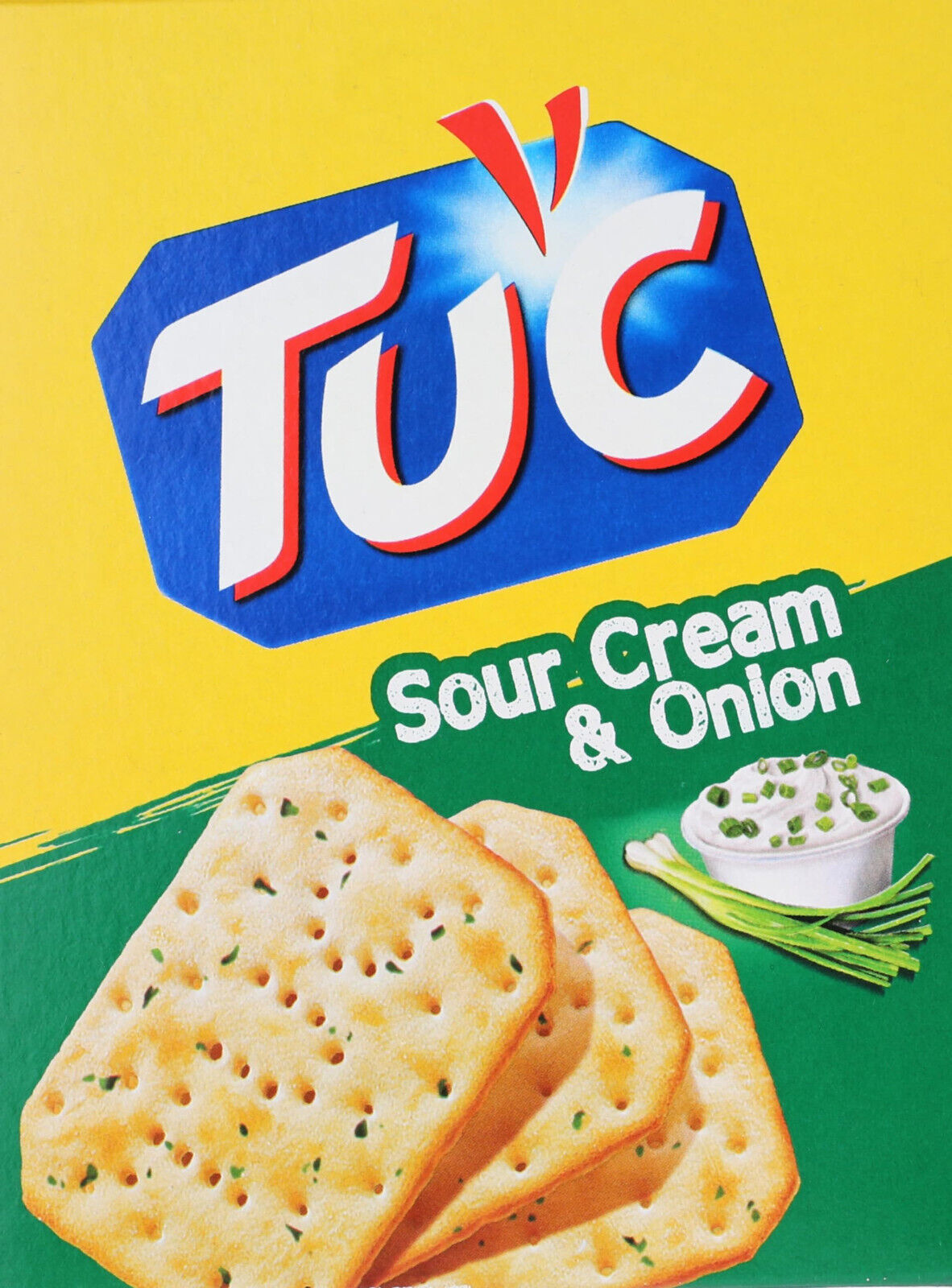 12 TUC Mini Sour Cream & Onion Flavor Crackers Bites Crisps Snacks 100g 3.5oz