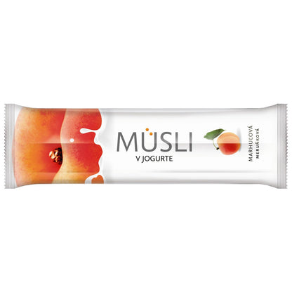 24 TEKMAR MUSLI Peach & Yogurt Breakfast Cereal Bars Snacks Treats 30g 1.05oz
