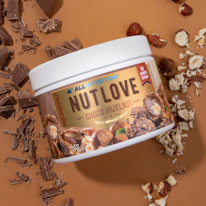 NUTLOVE CHOCO HAZELNUT Chocolate Cream Spread Dessert Vegan Sweets 500g 17oz