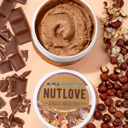 NUTLOVE CHOCO HAZELNUT Chocolate Cream Spread Dessert Vegan Sweets 500g 17oz