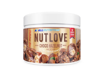 NUTLOVE CHOCO HAZELNUT Chocolate Cream Spread Dessert Vegan Sweets 500g 17oz