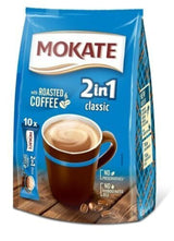 MOKATE CLASSIC 2in1 Instant Coffee 10 Sachets Bag with Roasted Coffee 140g 5oz