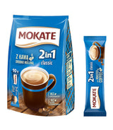 MOKATE CLASSIC 2in1 Instant Coffee 10 Sachets Bag with Roasted Coffee 140g 5oz