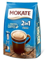 MOKATE CLASSIC 2in1 Instant Coffee 10 Sachets Bag with Roasted Coffee 140g 5oz