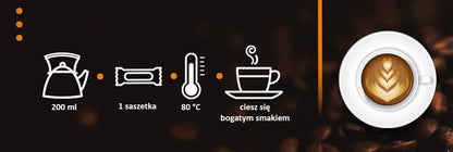 4 MOKATE CLASSIC 3in1 Instant Coffee Bags with Roasted Coffee 170g 6oz