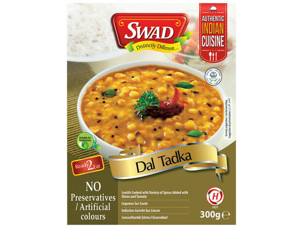 SWAD DAL TADKA Ready To Eat Meal Lentils with Spices Onion & Tomato 300g 10.5oz