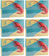 6 SKYBIRD PRAWN CRACKERS Boxes Shrimp Chips Asian Snacks For Frying 227g 8oz