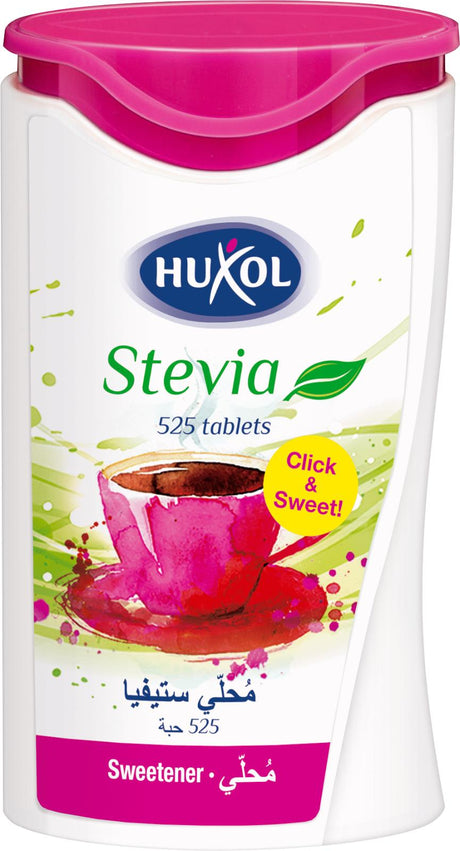 HUXOL Stevia Sweetener Low Calorie Sugar Substitute 525 Tabs